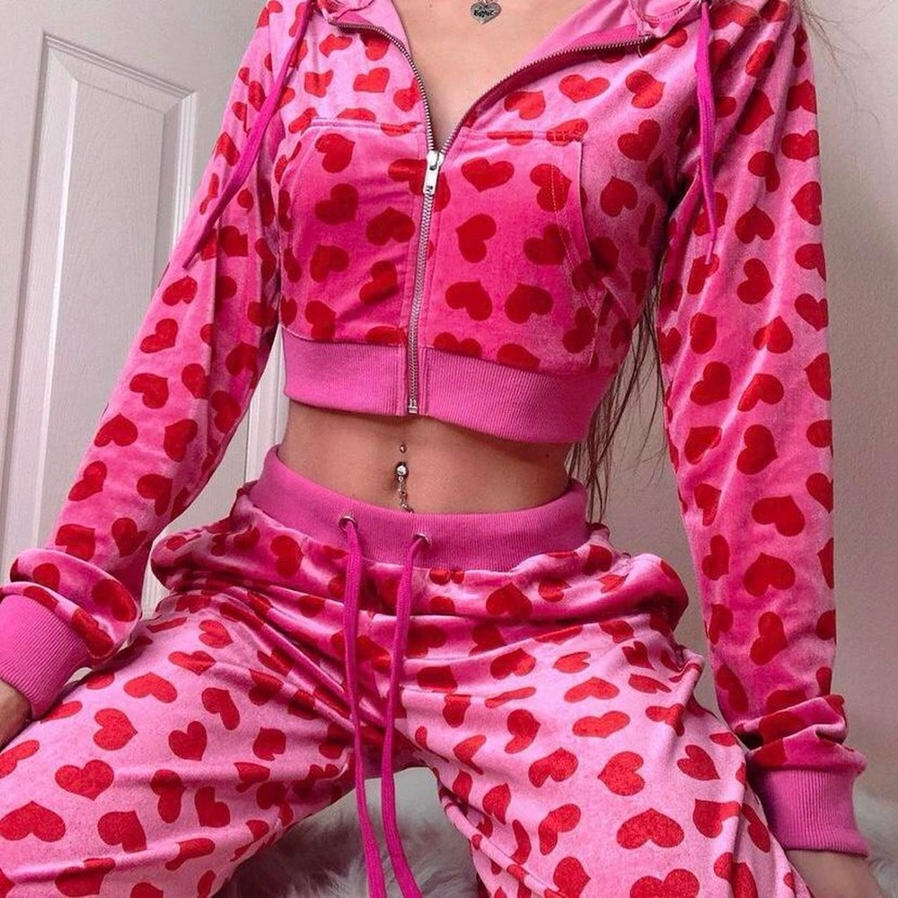 Dollskill Loyal Maneater Velour Tracksuit